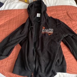 Nike coach medium zip up